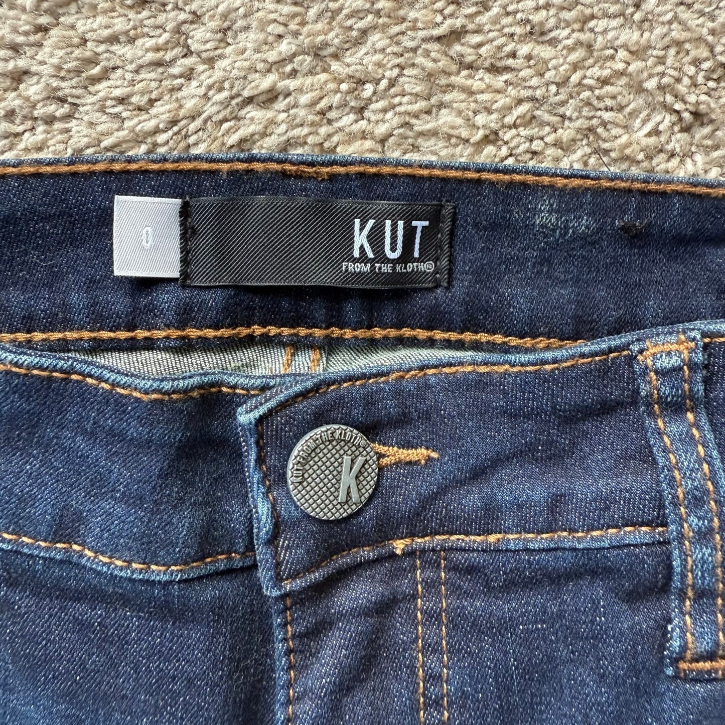 KUT FROM THE KLOTH Diana High Rise Skinny Jeans - Size 0