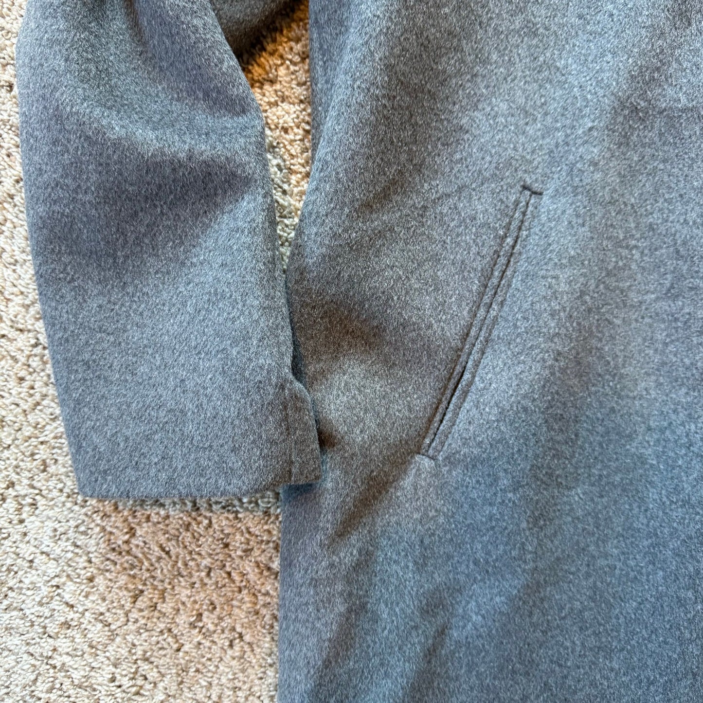 Sam Edelman Wool Blend Coat in Gray - Size XL