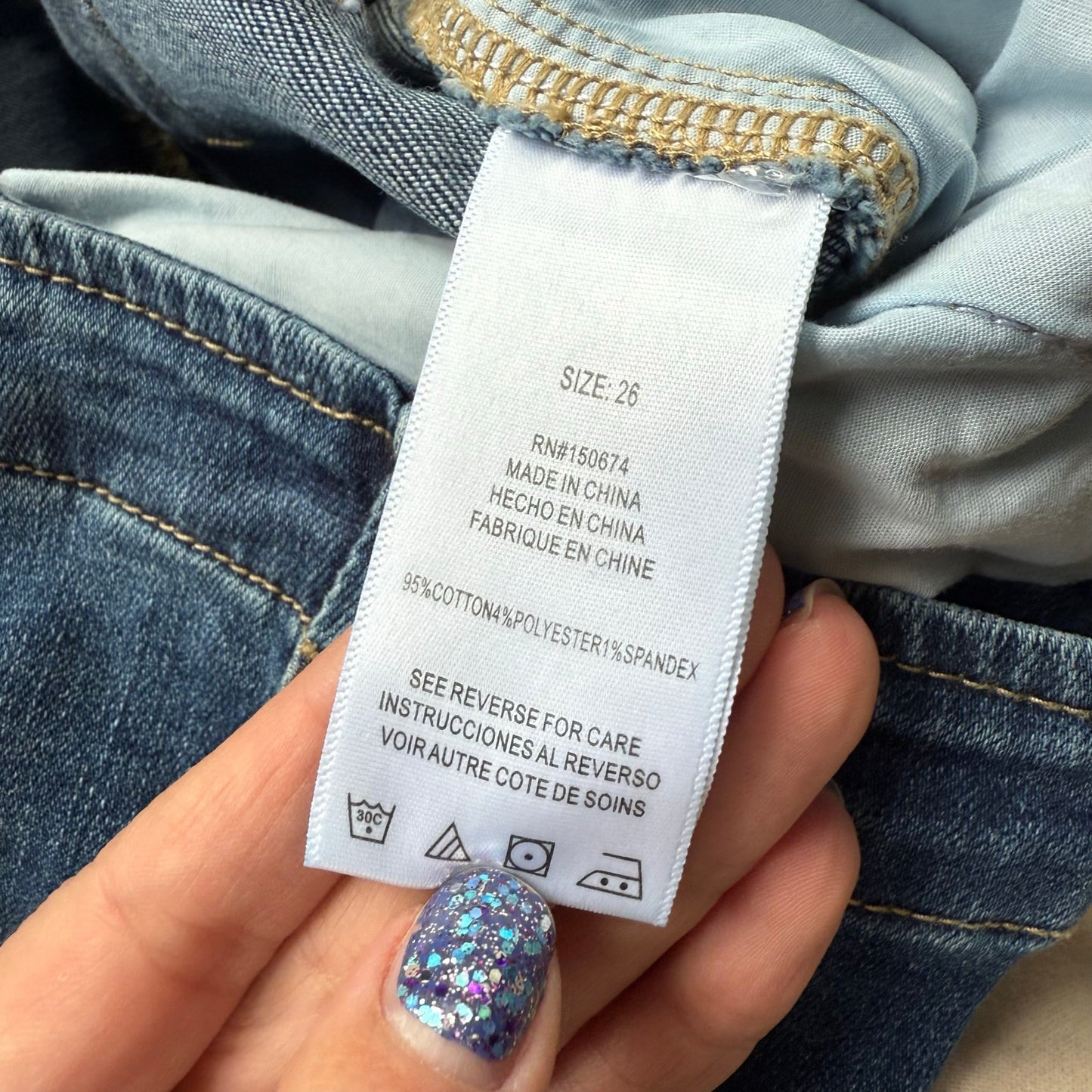 Wash Lab Denim Midi Skirt - Size 26