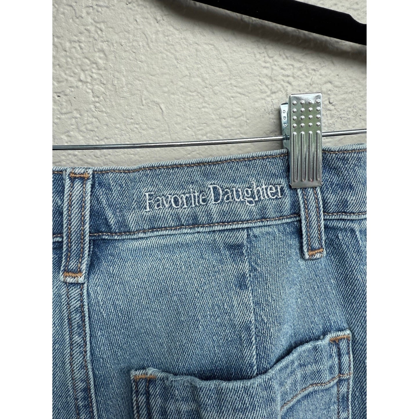 Favorite Daughter - Mischa Super High Waist Wide Leg Jeans - Size 25 - MSRP $218