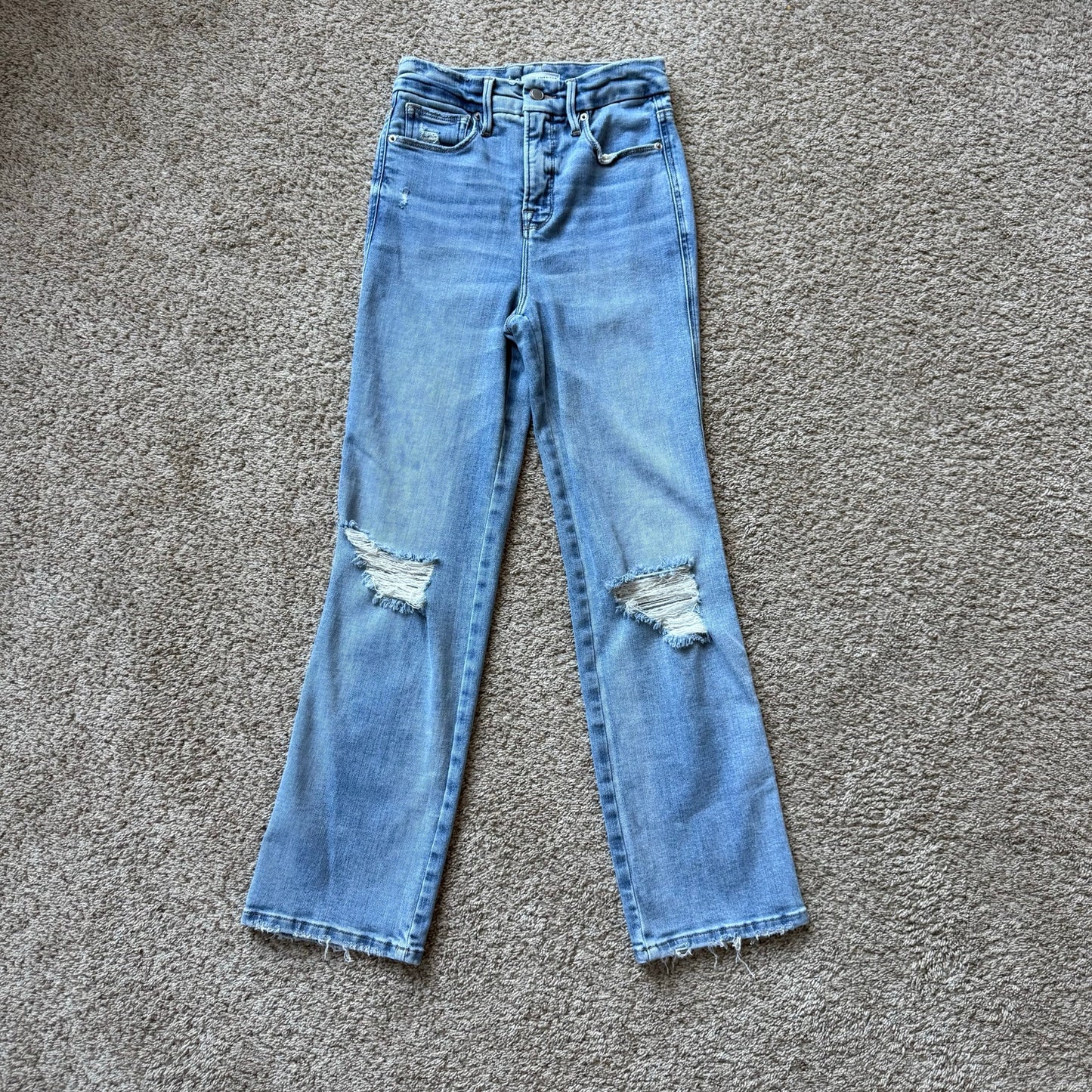 Good American Good Curve Straight Jeans - Size 2/26
