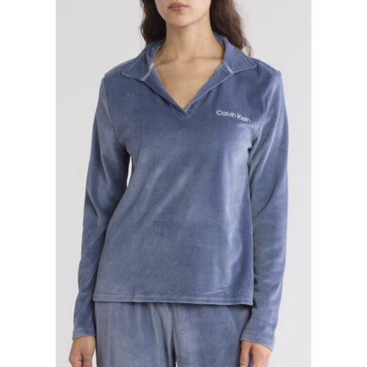 Calvin Klein Plush Rib Sleepwear Top - Medium - New with Tag - MSRP $89