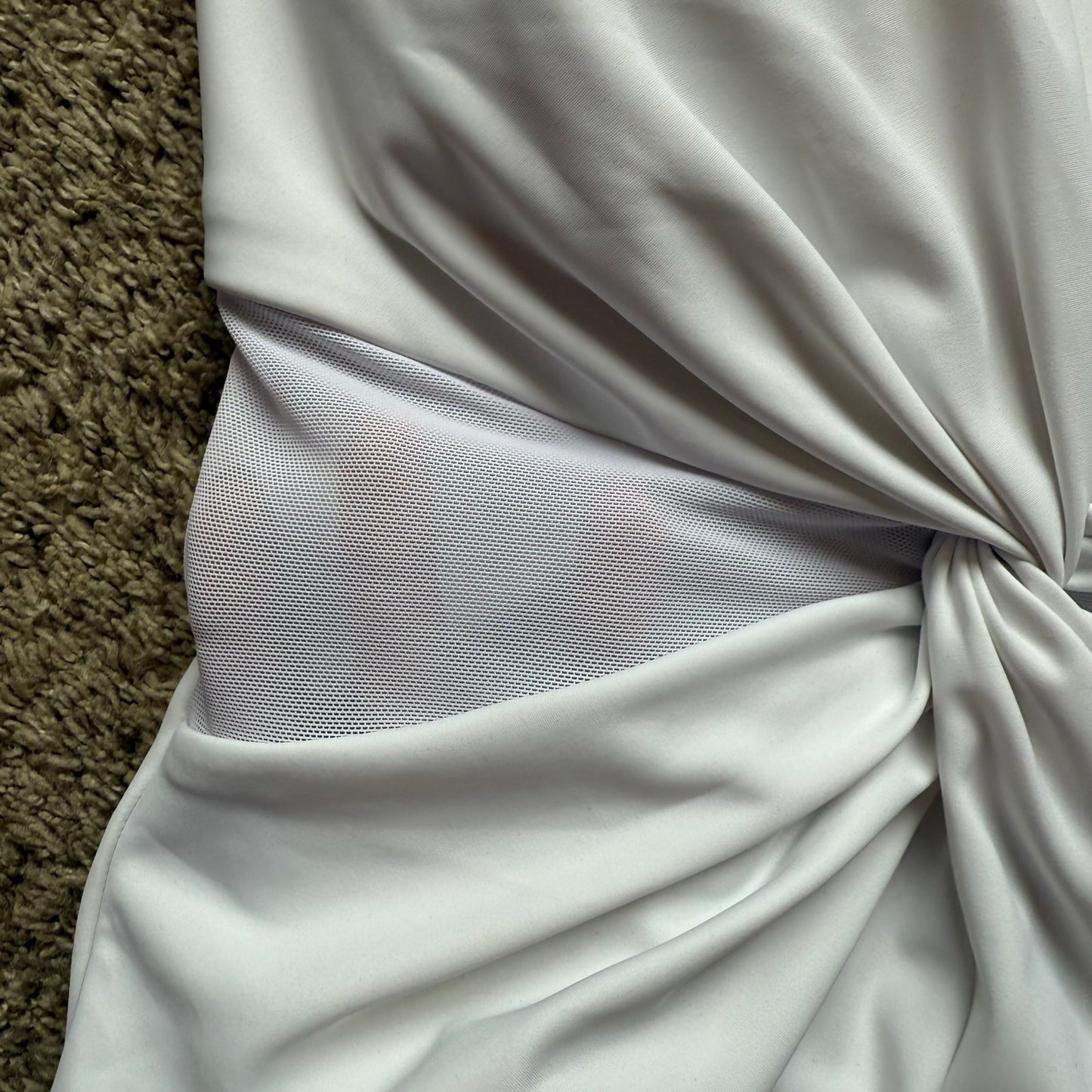 Miraclesuit Halter One Piece in White - Size 10