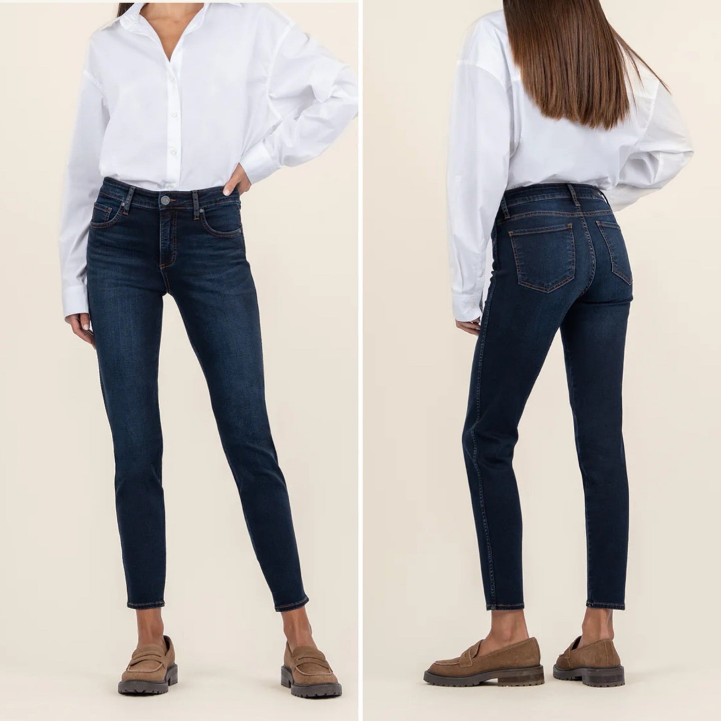 KUT FROM THE KLOTH Diana High Rise Skinny Jeans - Size 0