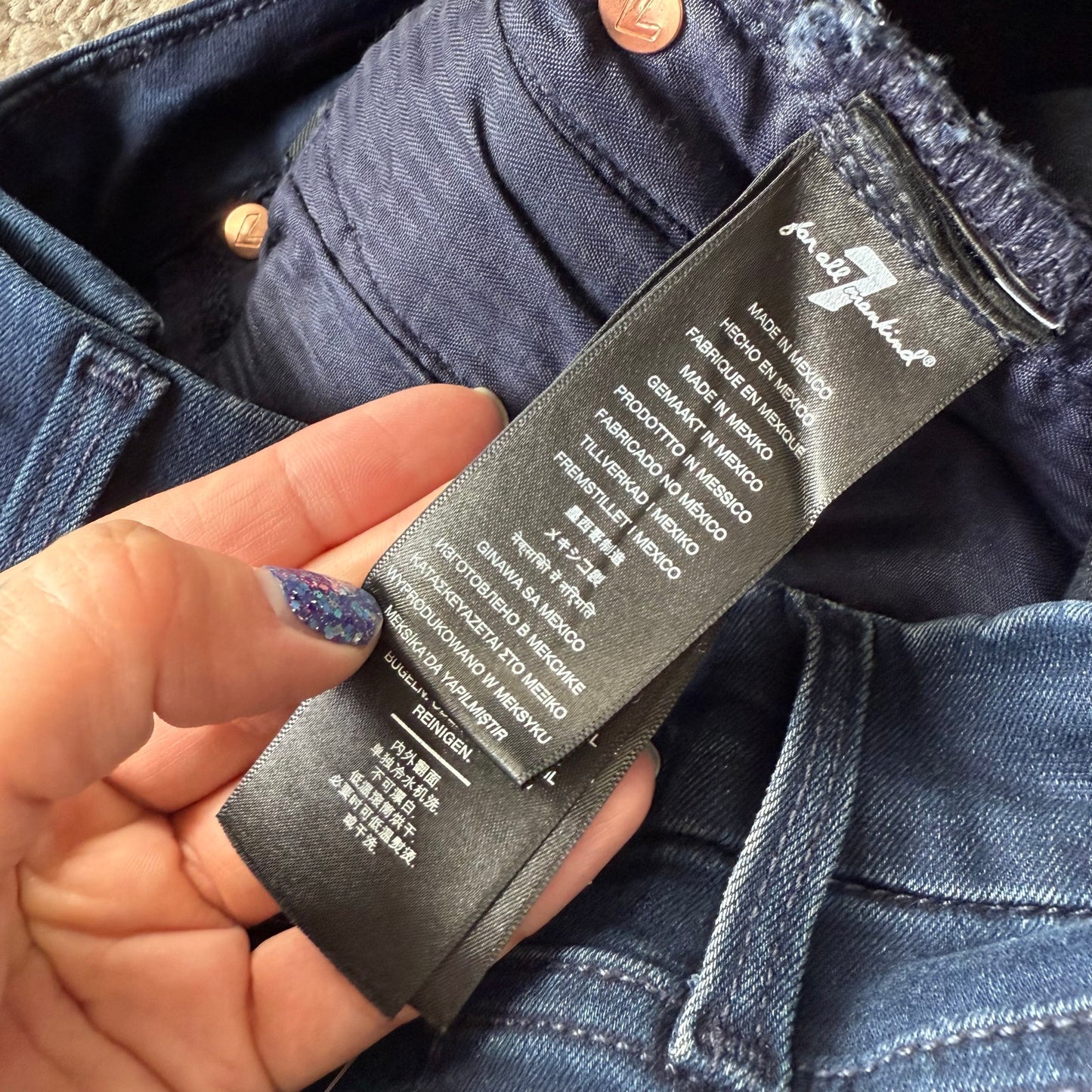 SEVEN High Waist Skinny Jeans - Size 24 - * PI