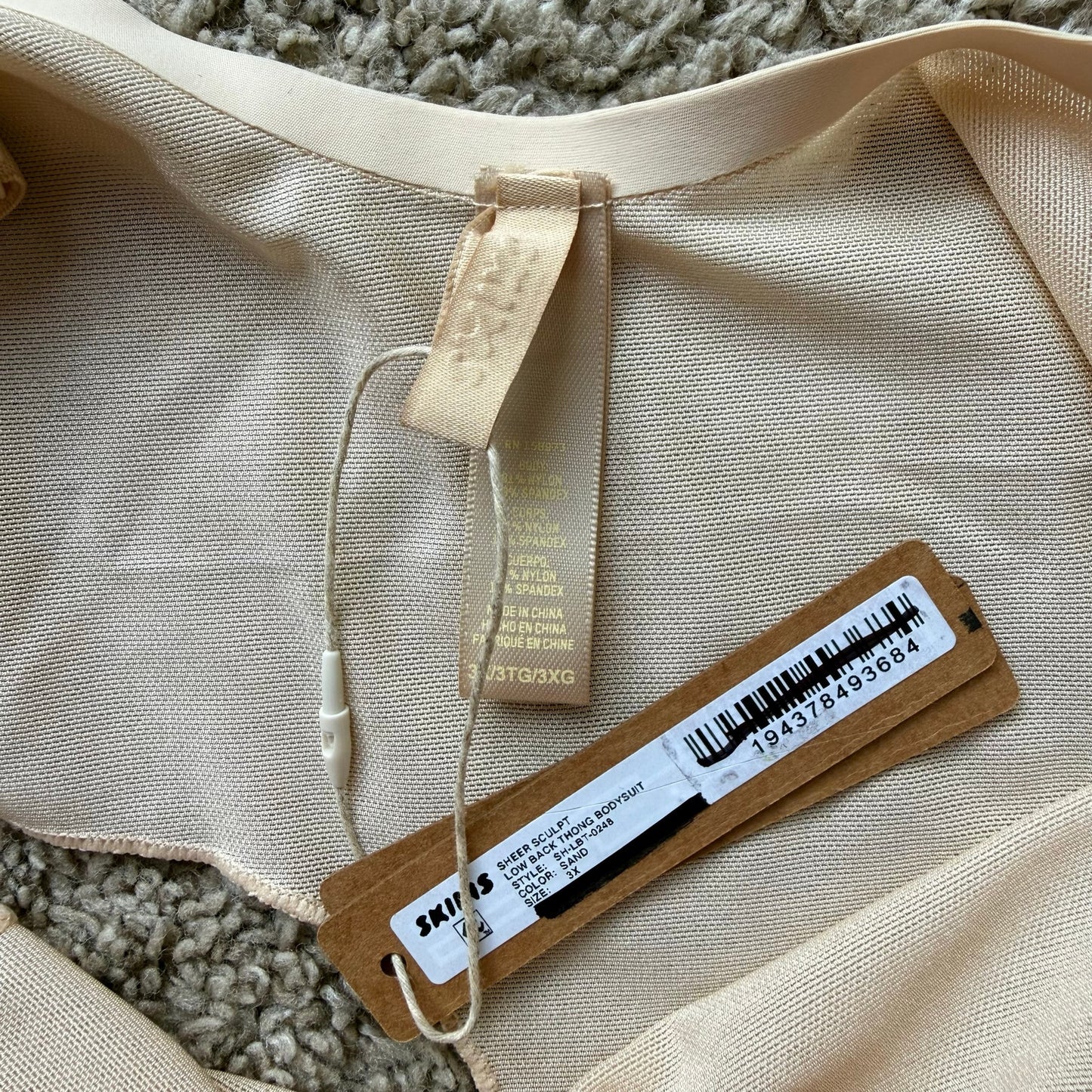 SKIMS Sheer Sculpt Bodysuit - Size 3X