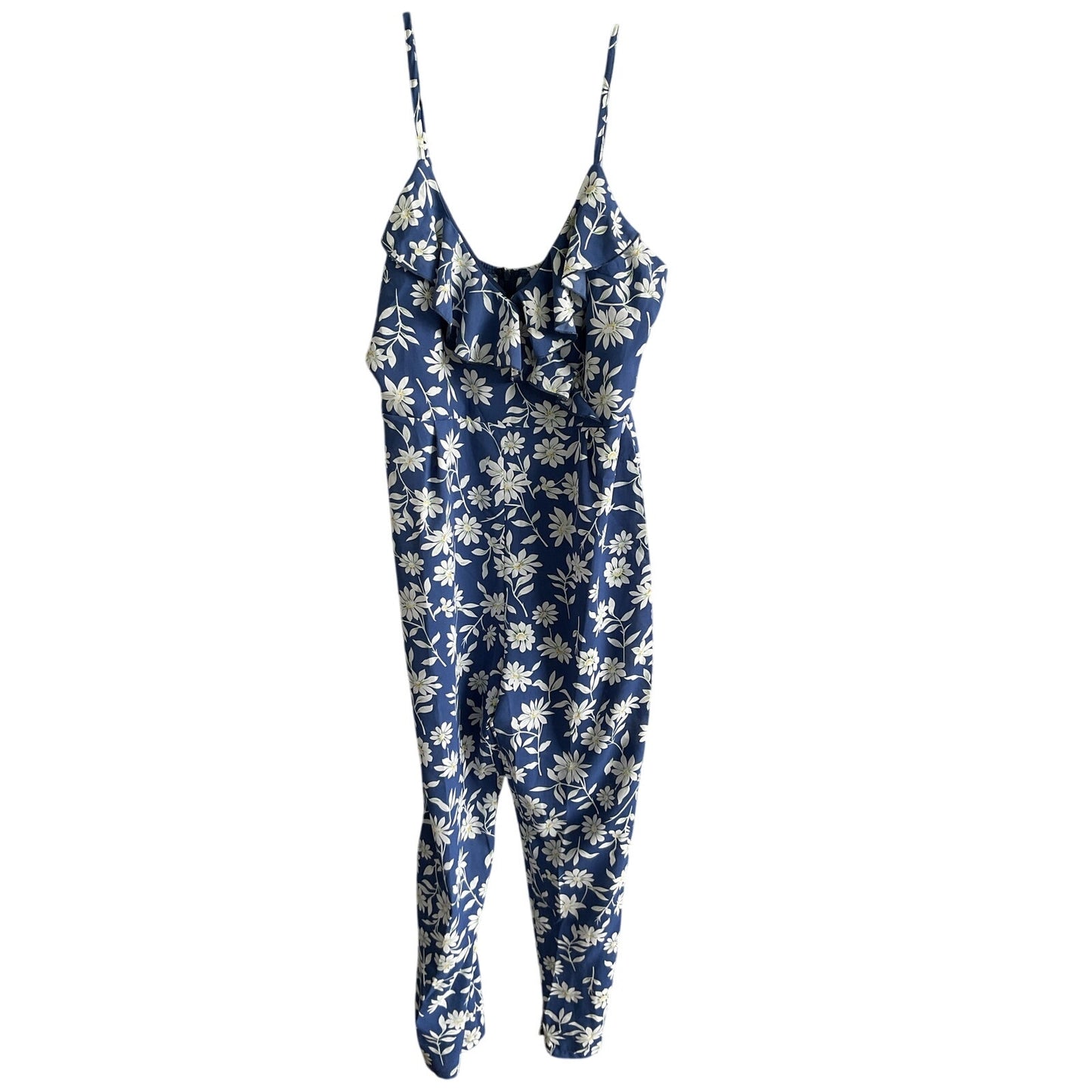 Area Stars Jumpsuit - Blue Floral - NWT - XL - $34.99
