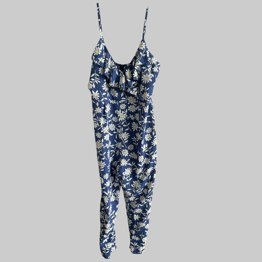 Area Stars Jumpsuit - Blue Floral - NWT - XL - $34.99