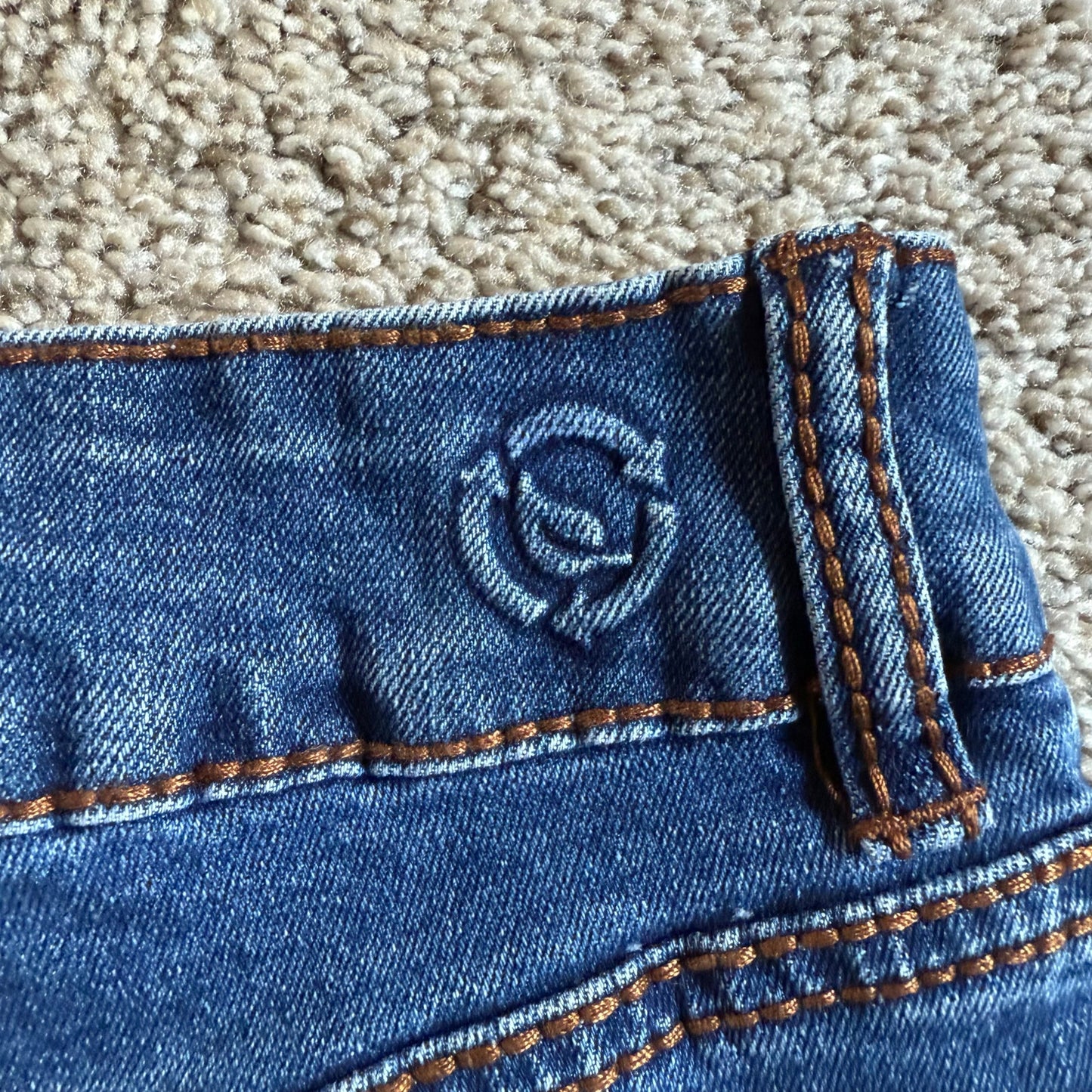 PTCL Stitched Denim Cutoff Shorts - Size 26