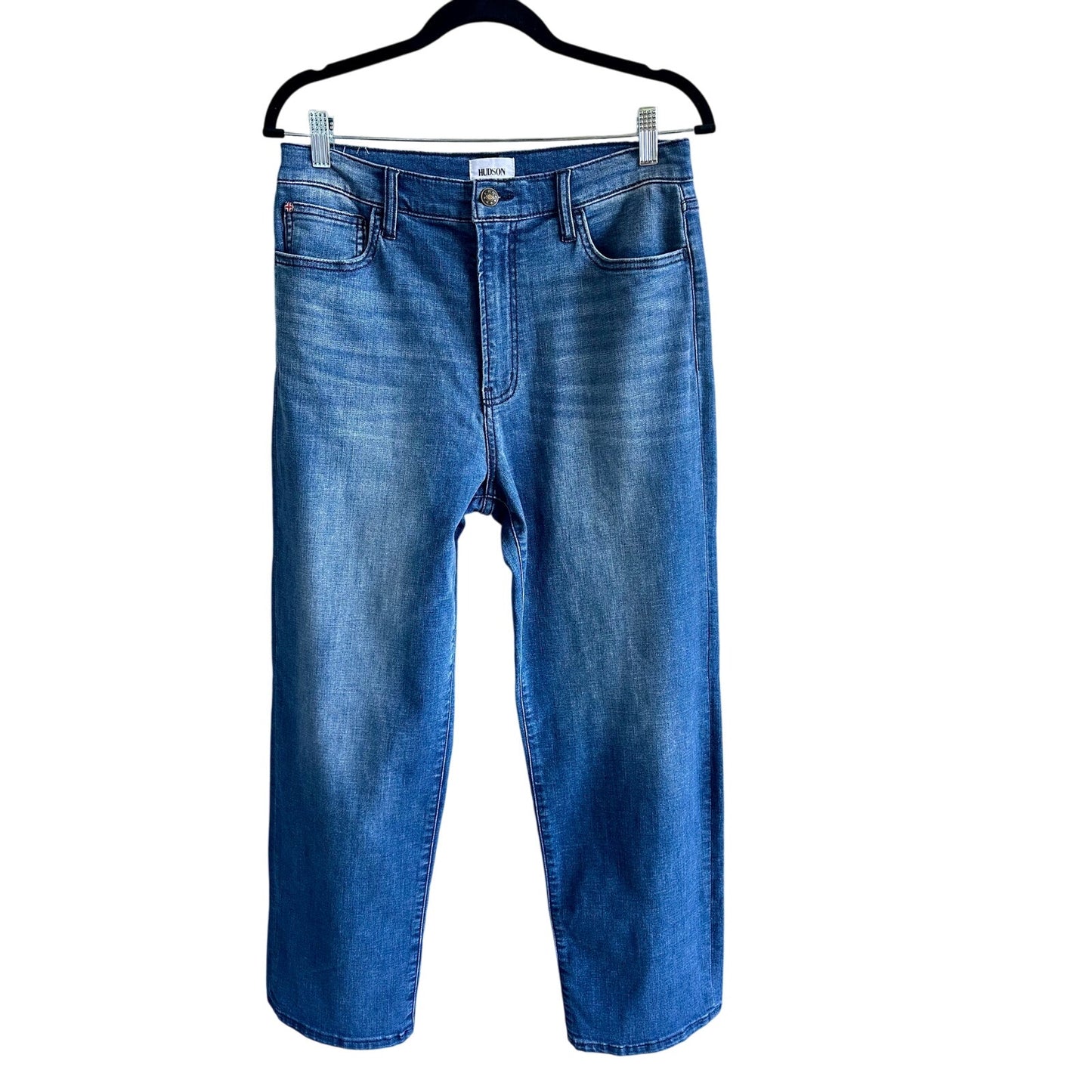 Hudson Noa High-Rise Straight Ankle Jean in Jupiter - Size 30