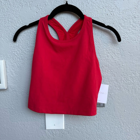 Red Sleeveless Women's Top