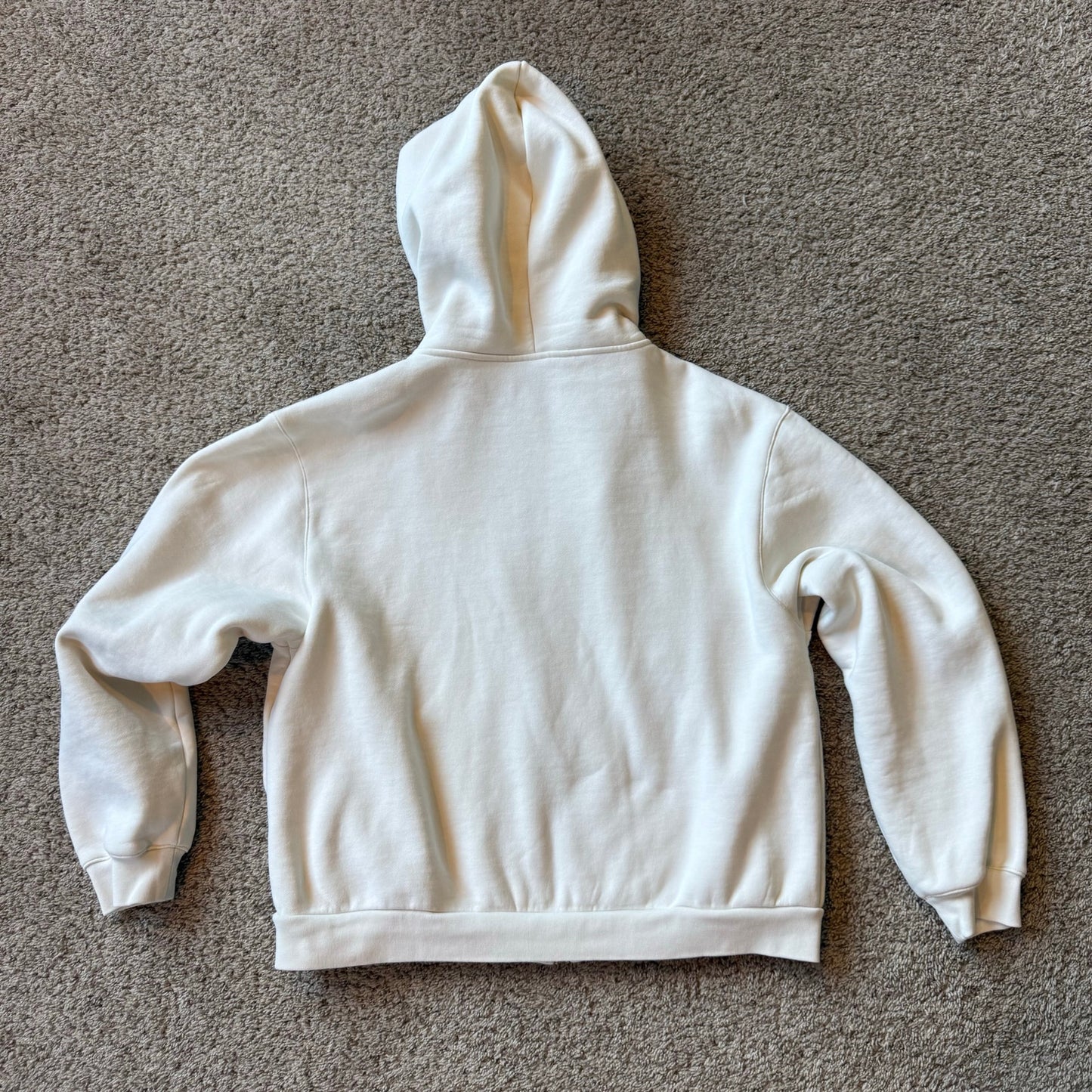 Sweaty Betty Zip Up Hoodie in White - Size Medium