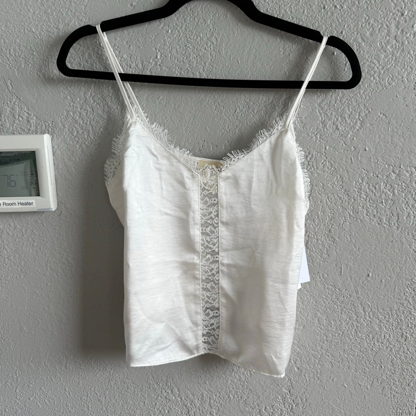 Open Edit satin-y tank - XS