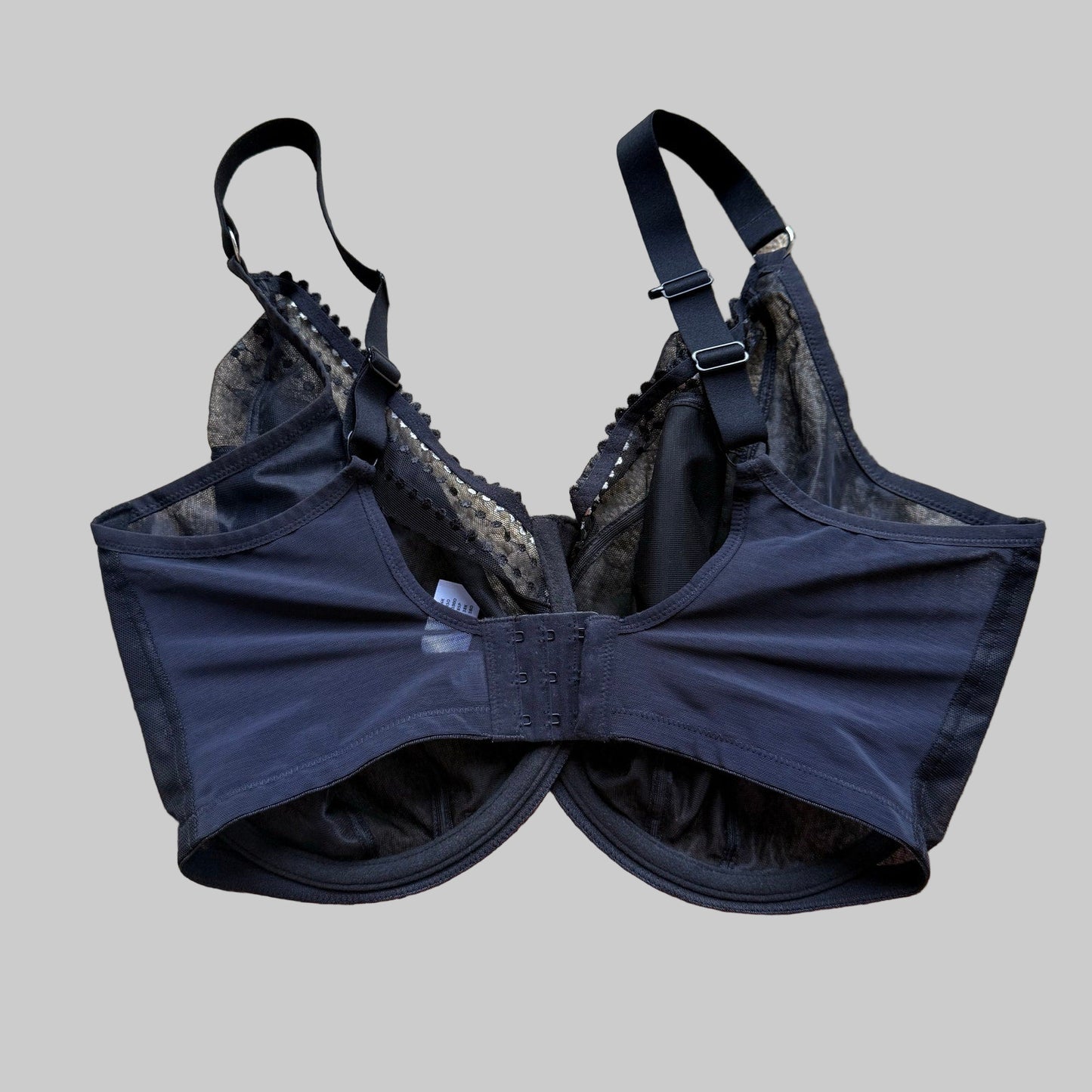 Elomi Matilda Black Bra - Size 38O