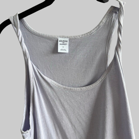 Melrose and Market Periwinkle Colored Tank - Size XS
