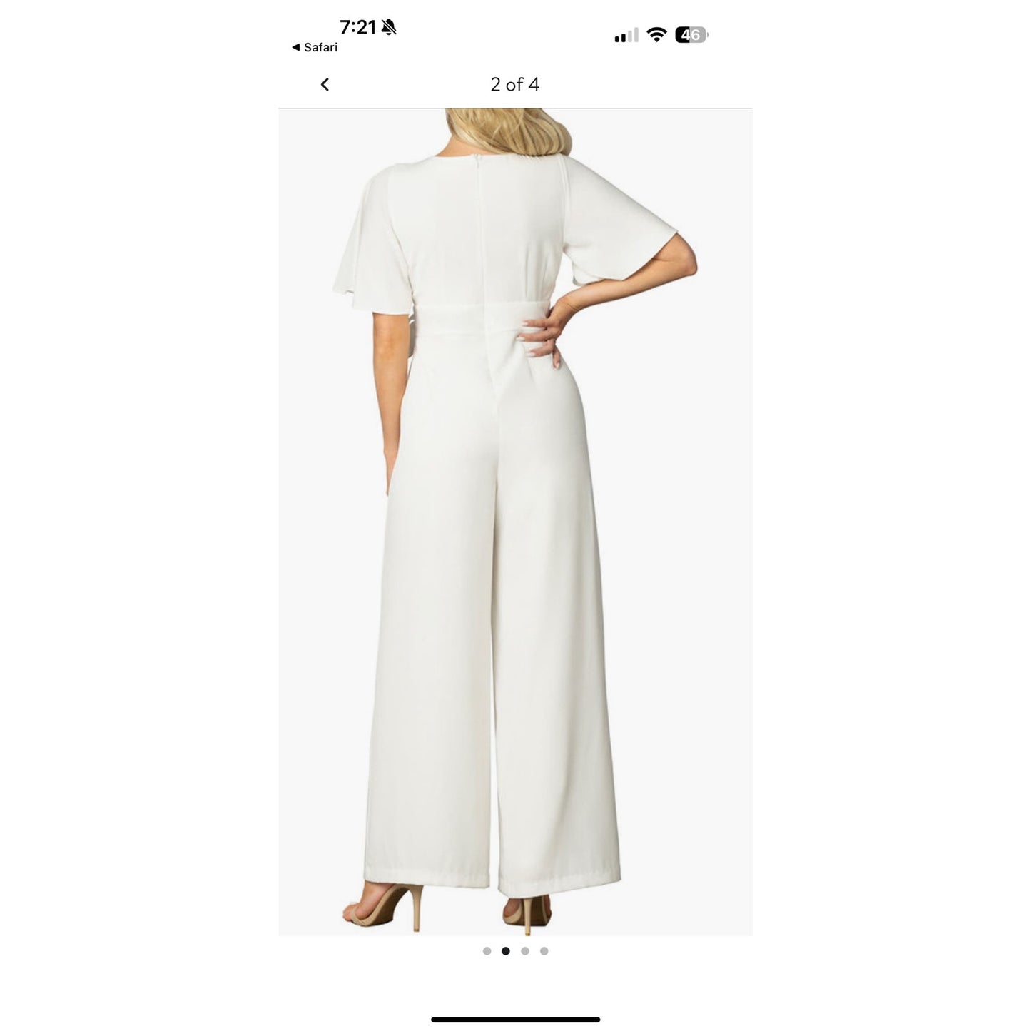 Kiyonna - Karina Crepe Jumpsuit - Plus 1X