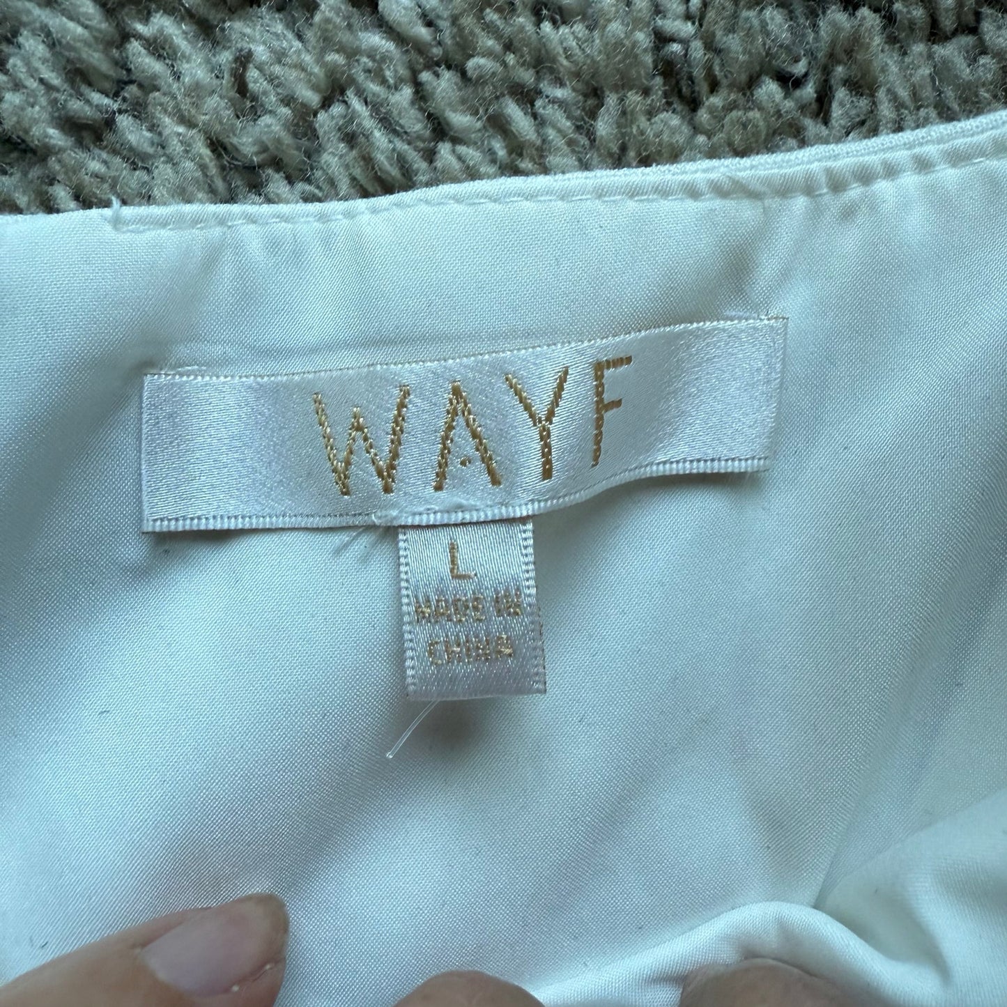 WAYF Floral Top - Large