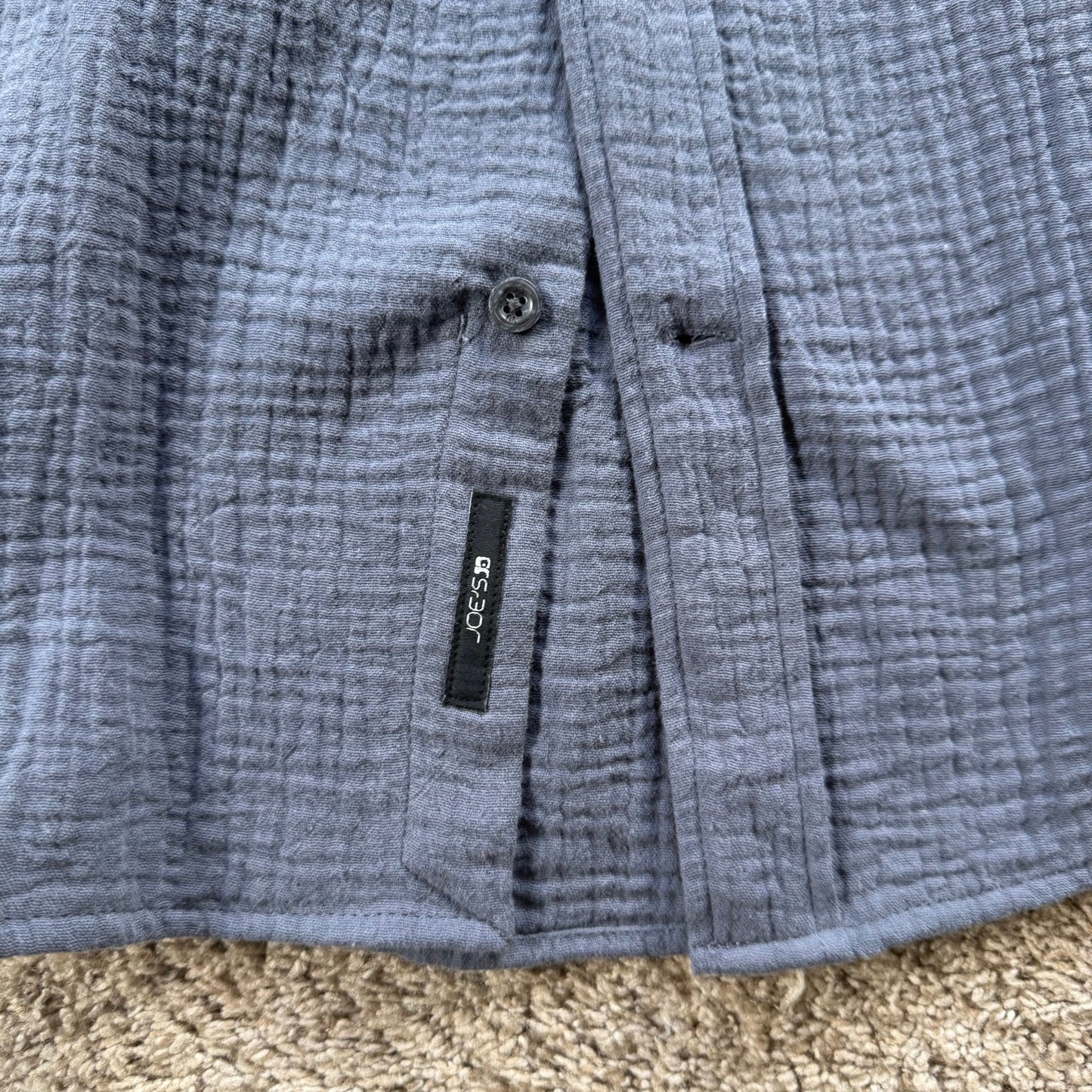 Joe’s Jeans Casual Button Down Shirt in Gray - Size XXL