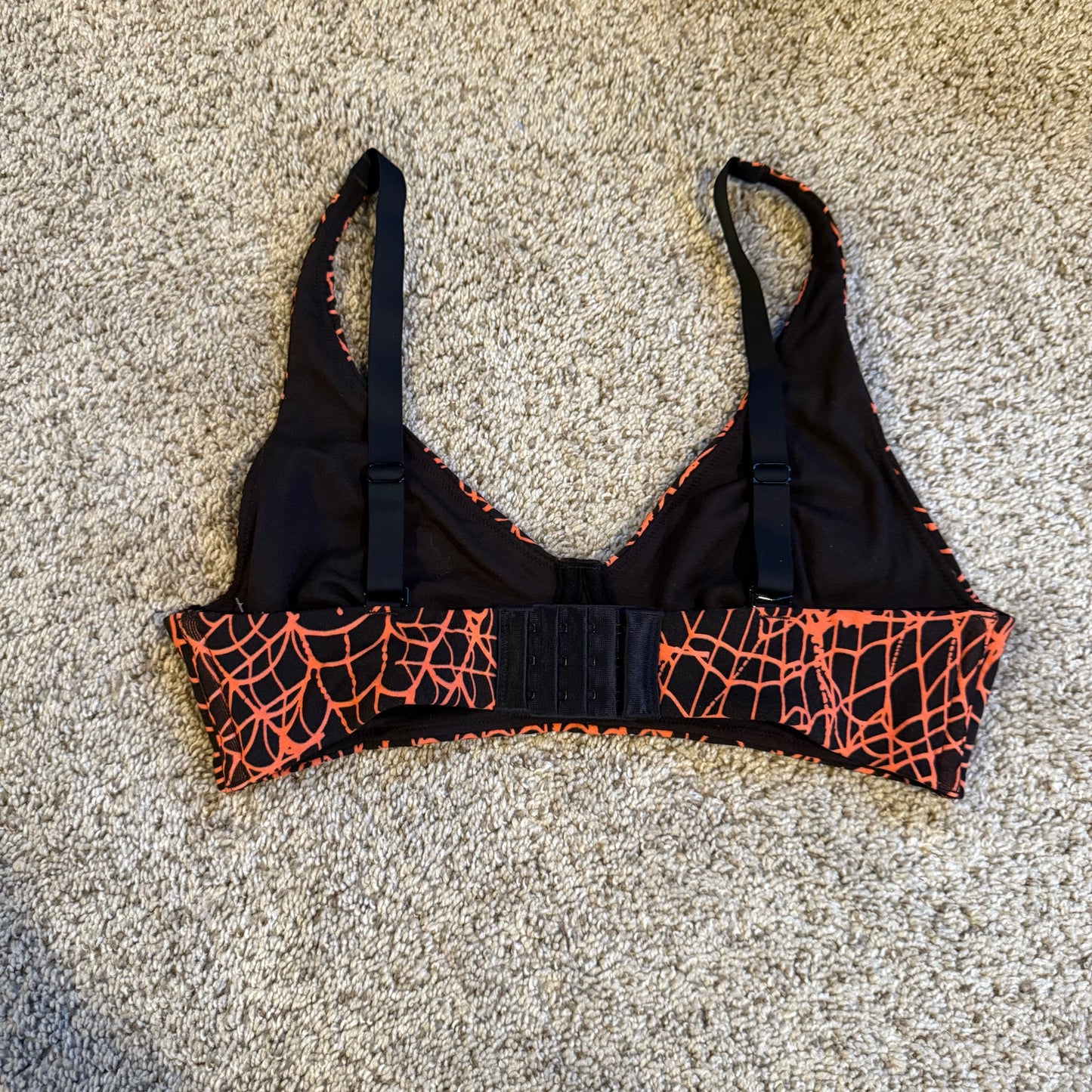MeUndies Spider Web Bra - Size Medium