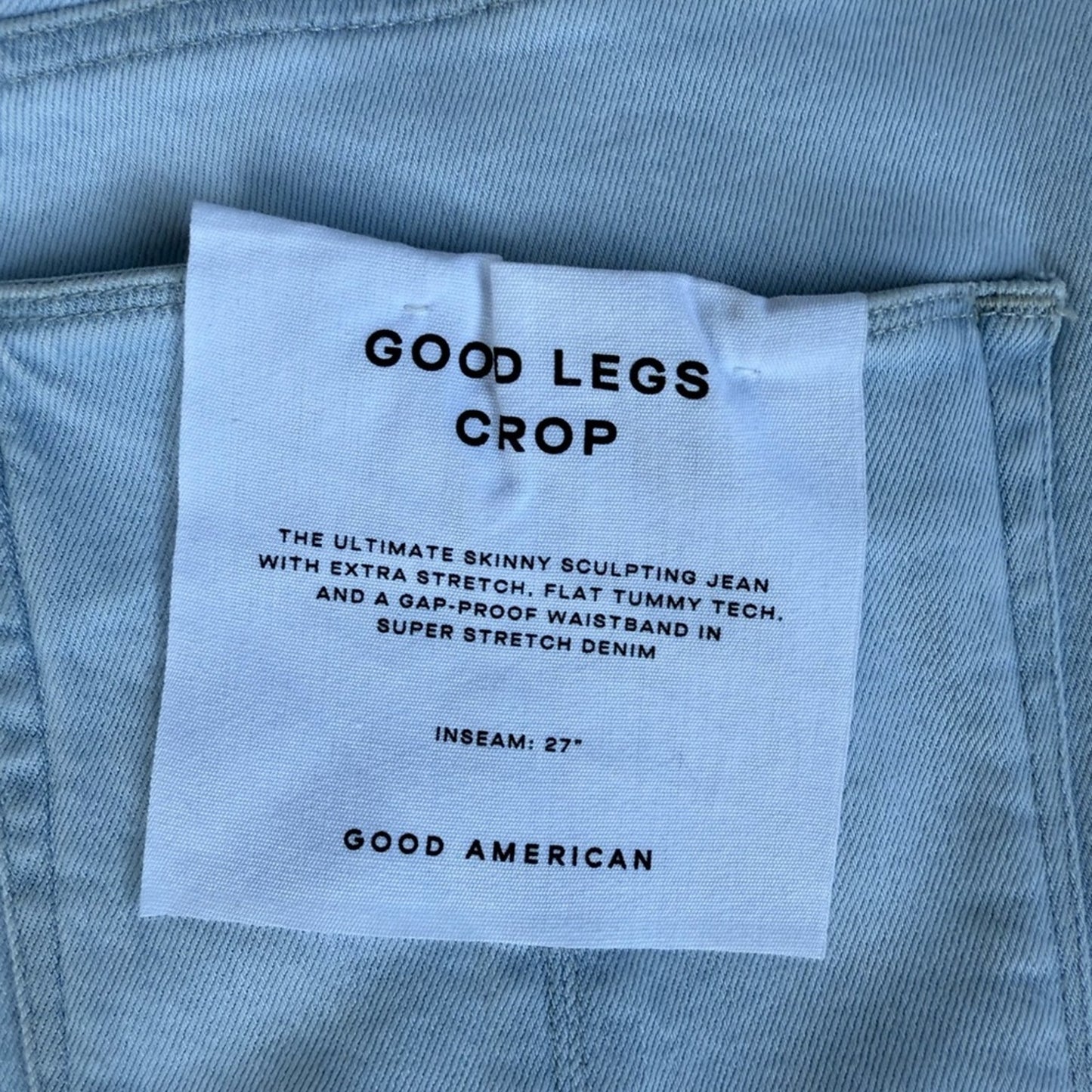 Good American Jeans - Size 26 (4XL) - 27" Inseam