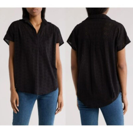 French Connection Short Sleeve Top - Size 4