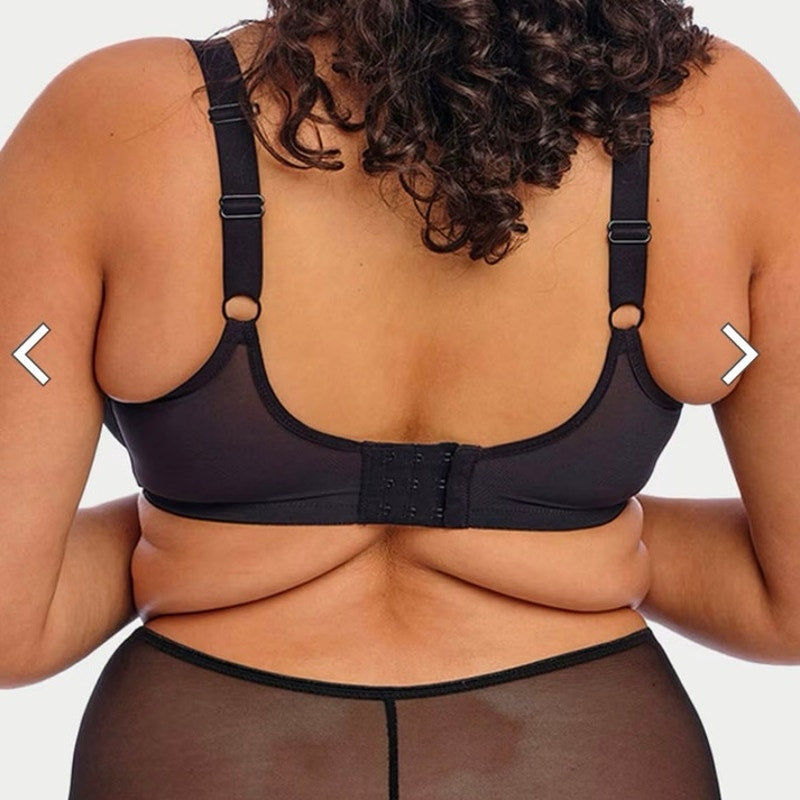 Elomi Matilda Black Bra - Size 38O