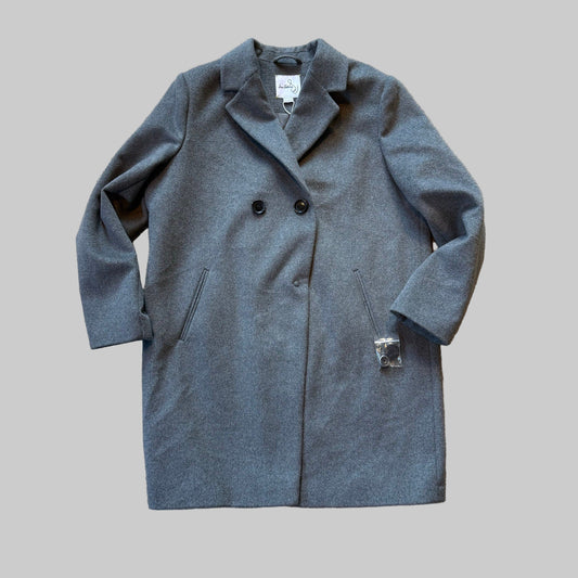 Sam Edelman Wool Blend Coat in Gray - Size XL