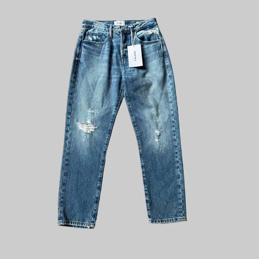 Frame Le Original Distressed Style Blue Jeans - Size 26