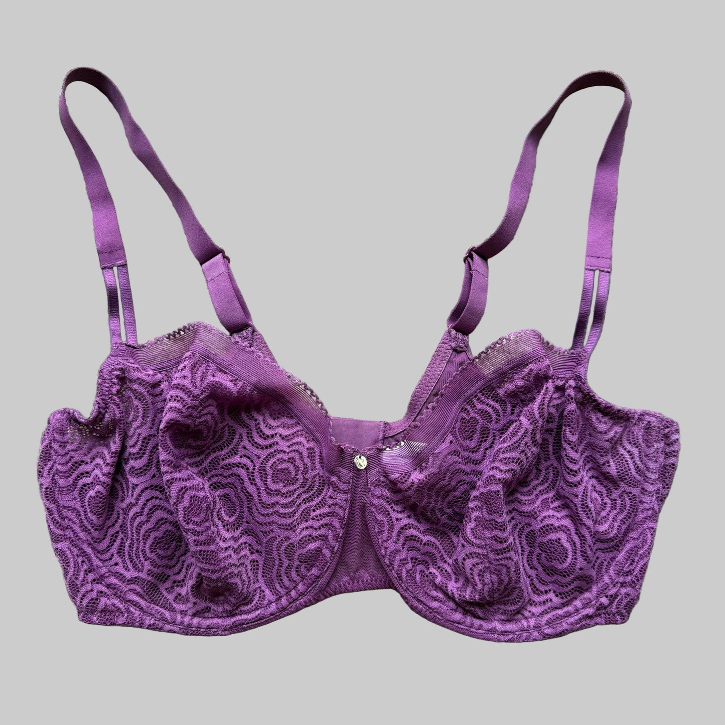 Chantelle Eggplant Bra - Size 38DDD