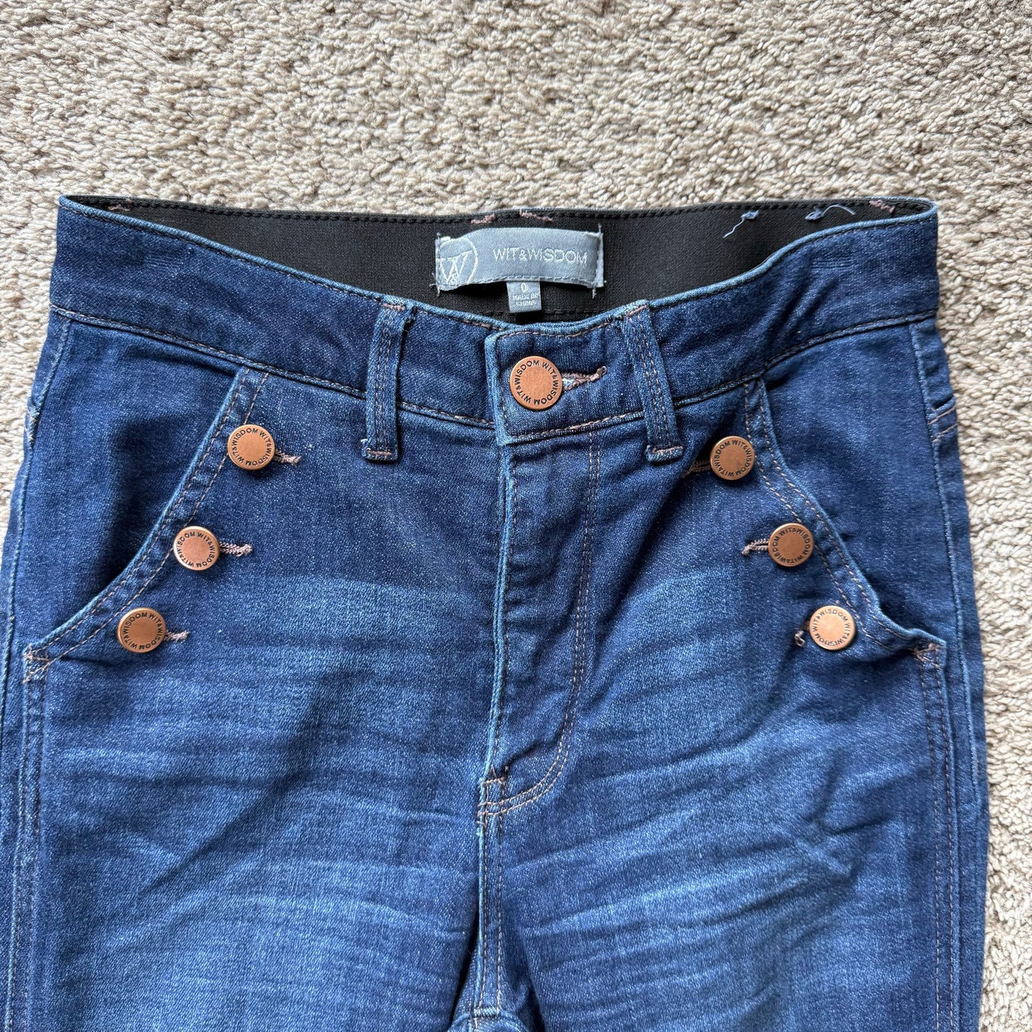 Wit & Wisdom Flare Jeans - Size 0