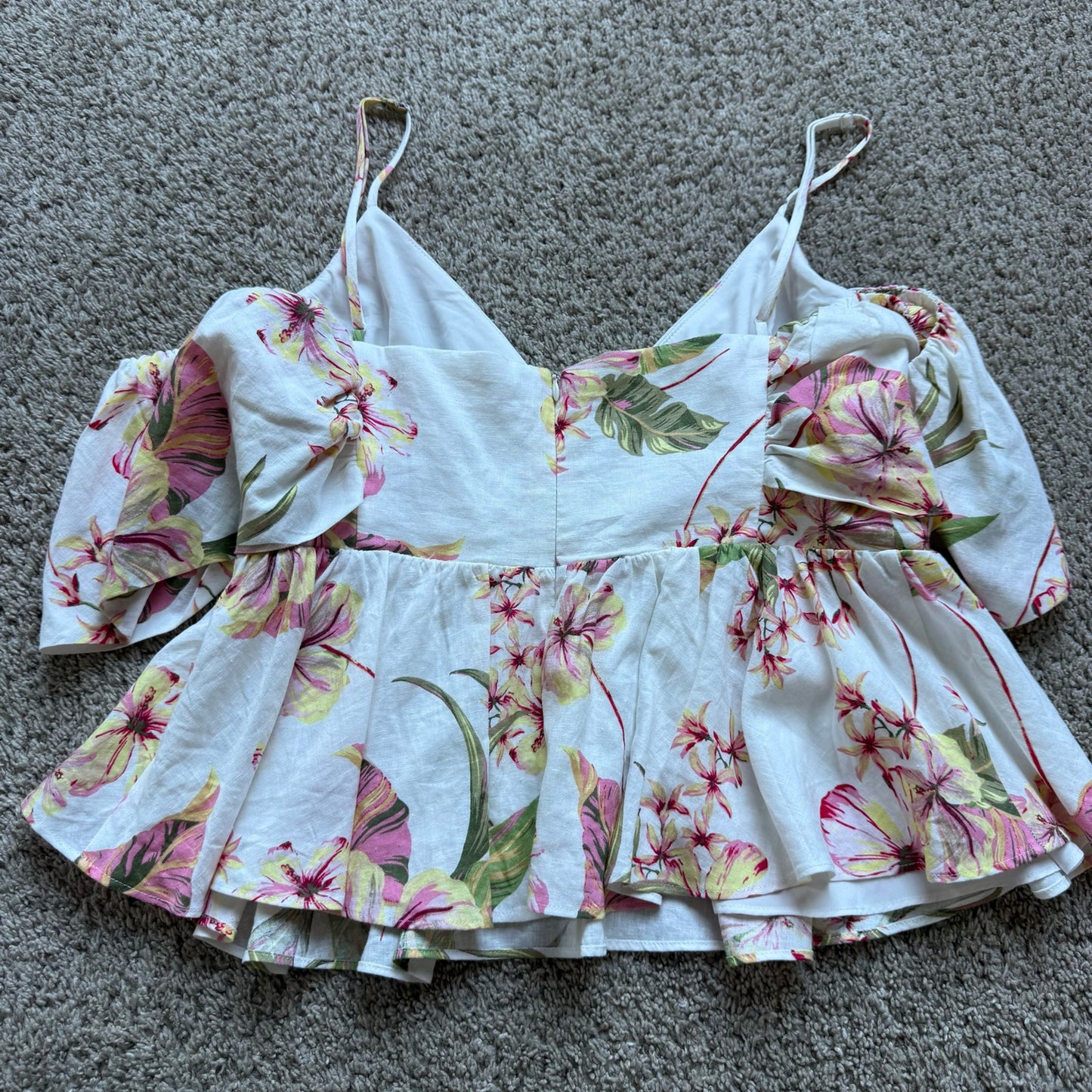 WAYF Floral Top - Large