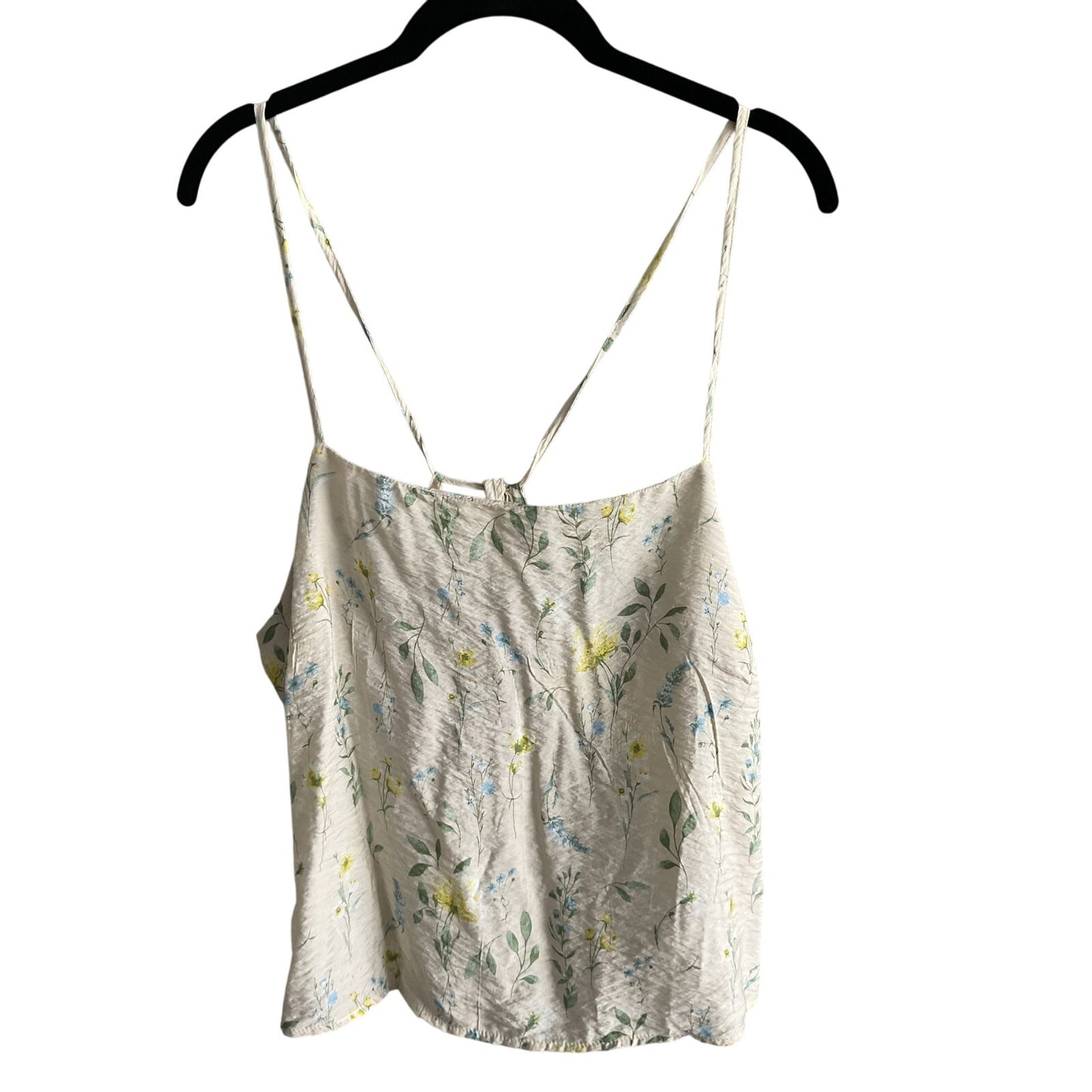 Vero Moda Josie Singlet Short Top - Cream Floral - XL - NWT