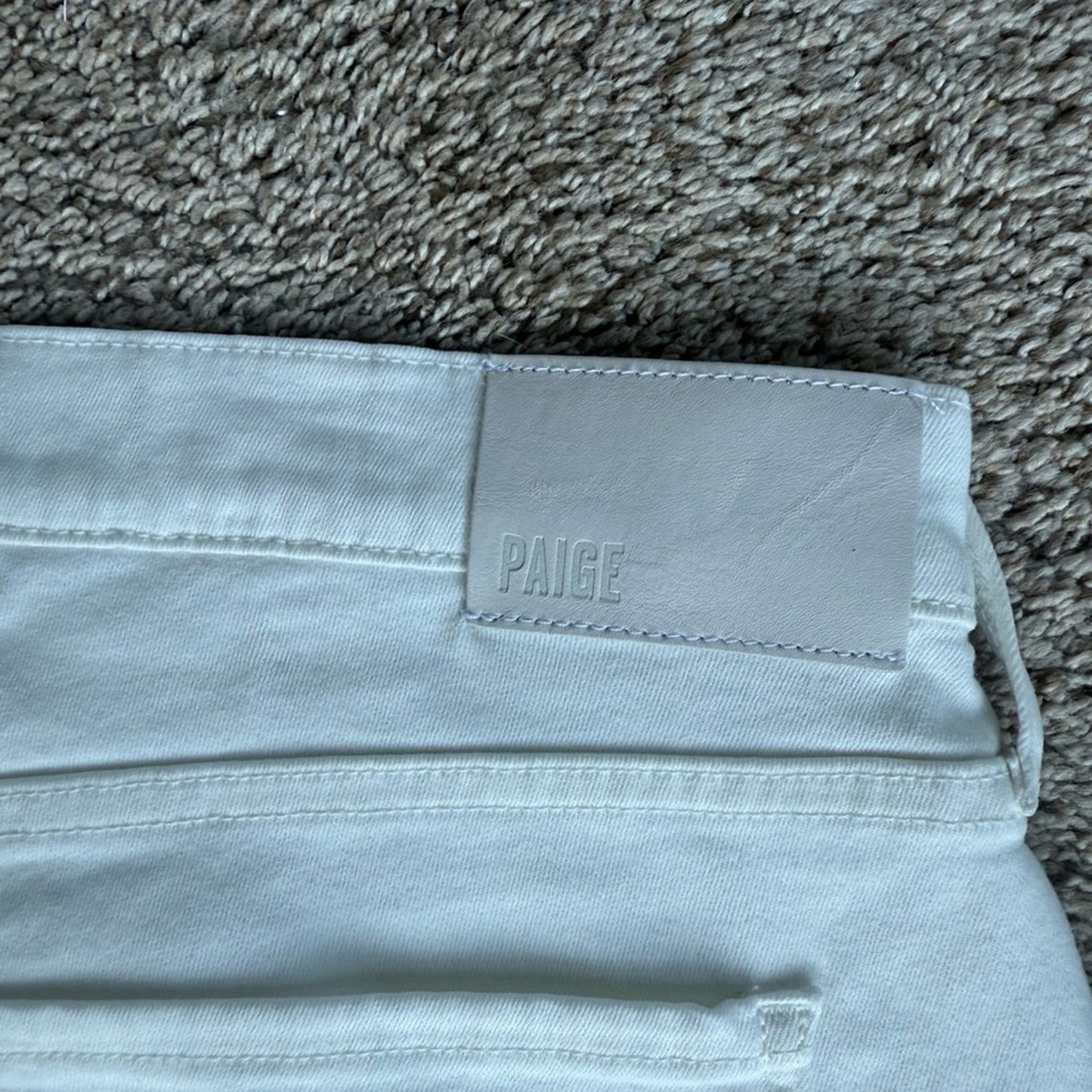 PAIGE White Jeans - Plus Size 20