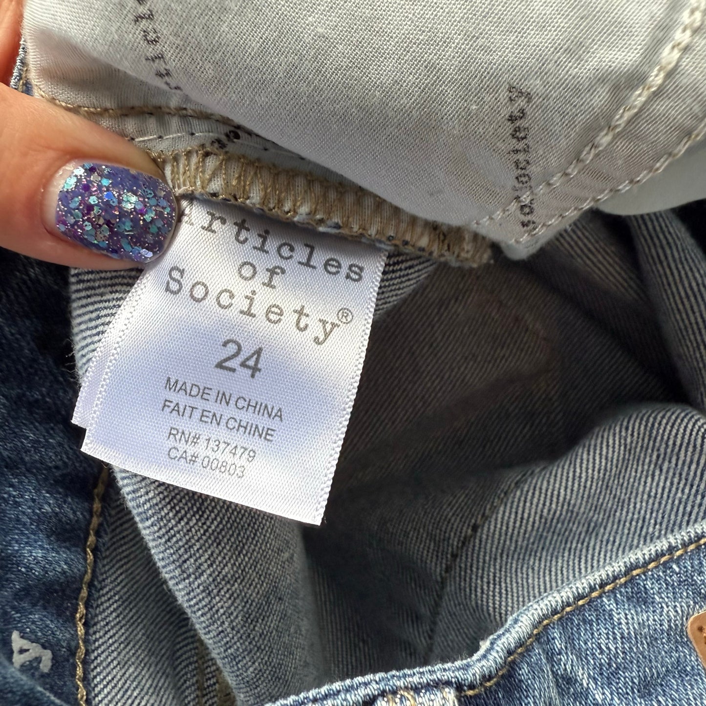 Articles of Society High Rise Jeans - Size 24