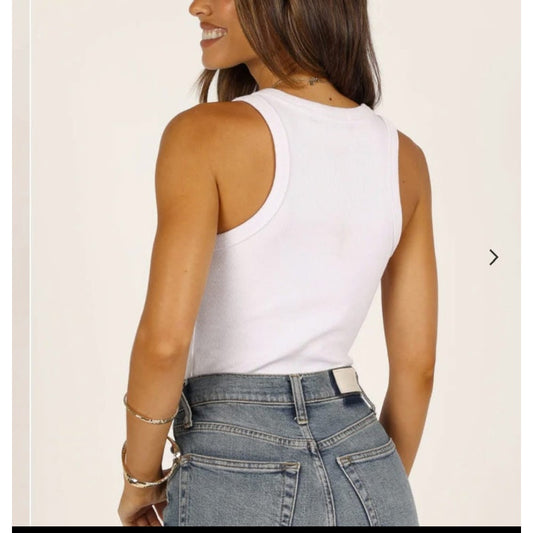 Petal & Pup Ari Ribbed Tank - Size Small