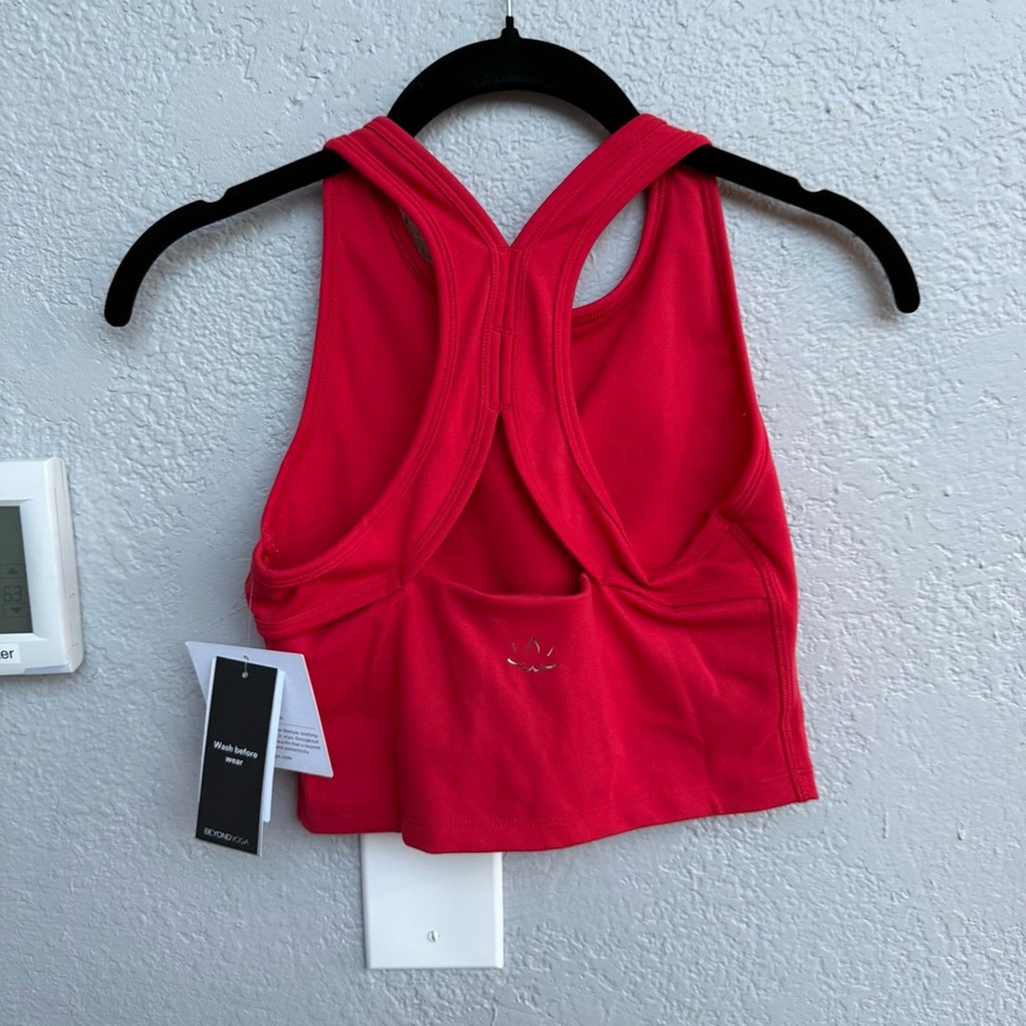 Red Sleeveless Women's Top