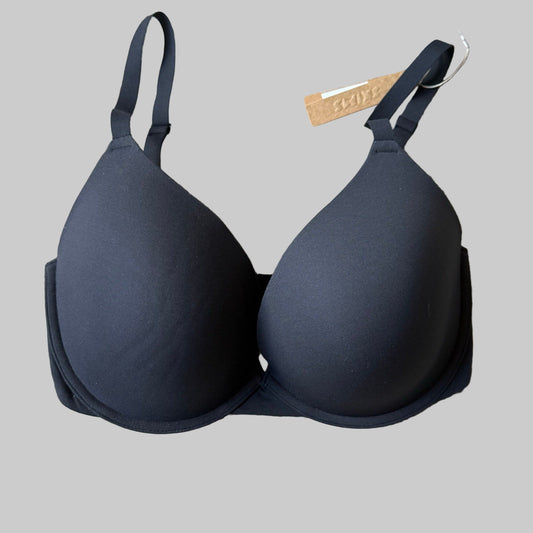 SKIMS Fits Everybody Push-up Bra in Black - Size 34DDD