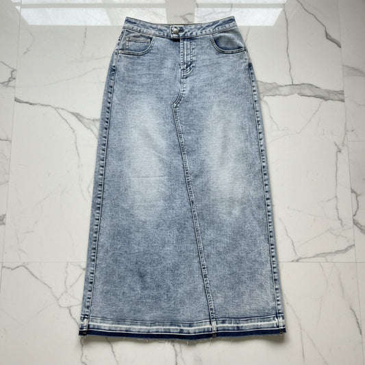 Wash Lab Denim Maxi Skirt - Size 25