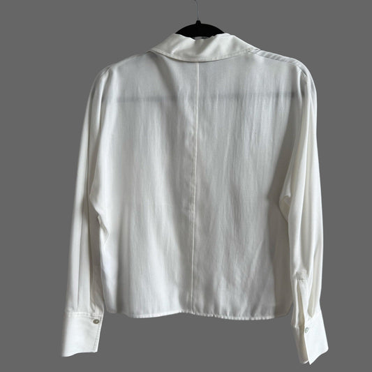 Vince Silk Blend Button Up Blouse - Size XXS