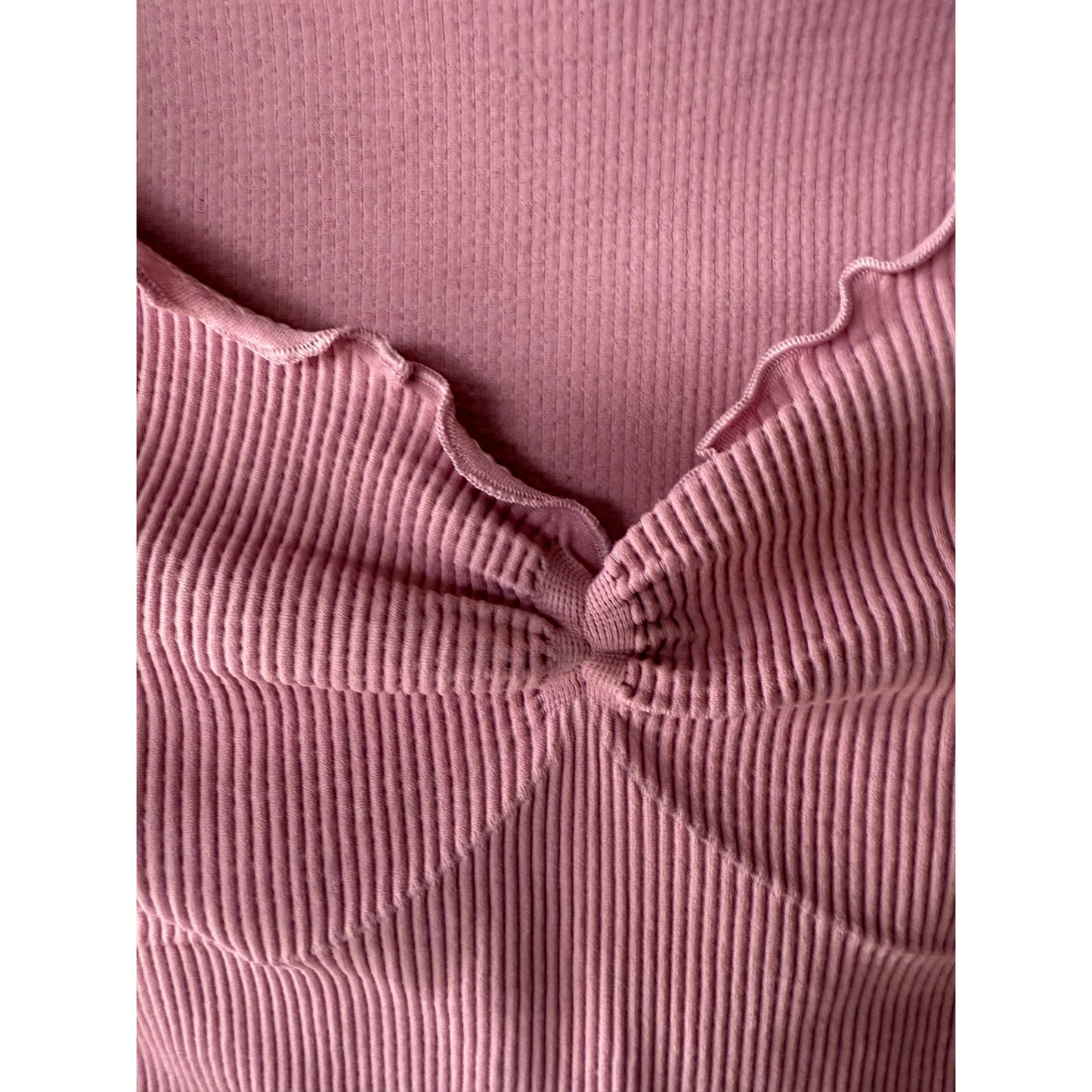 BDG Cropped Long Sleeve - Large - Mauve