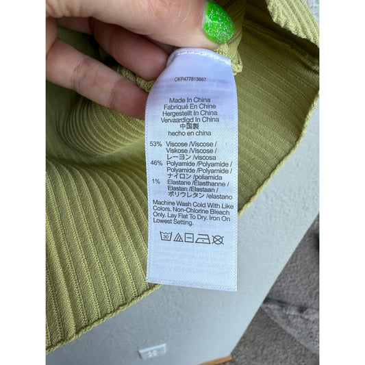 Madewell Ribbed Tank - XS