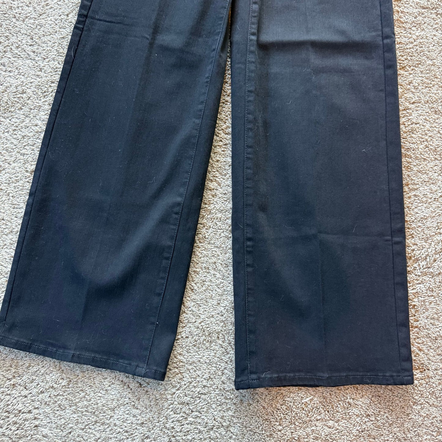 NYDJ Teresa Rhinestone Wide Leg Jeans - Size 00