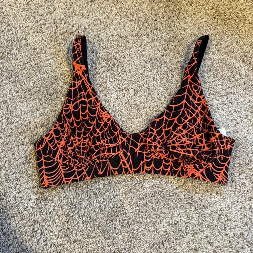 MeUndies Spider Web Bra - Size Medium