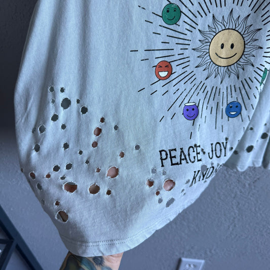 Distressed Vinyl Icons Tank - Small