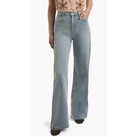 Favorite Daughter - Mischa Super High Waist Wide Leg Jeans - Size 25 - MSRP $218