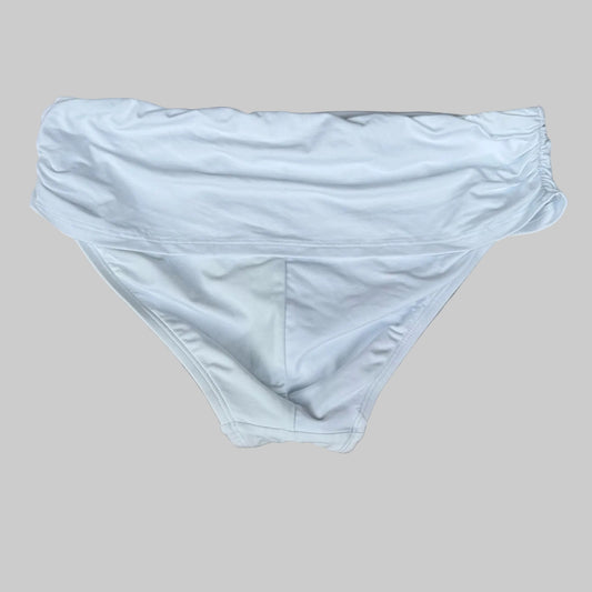 Women's White Swim Bottom Bleu by Rod Beattie - Size 6
