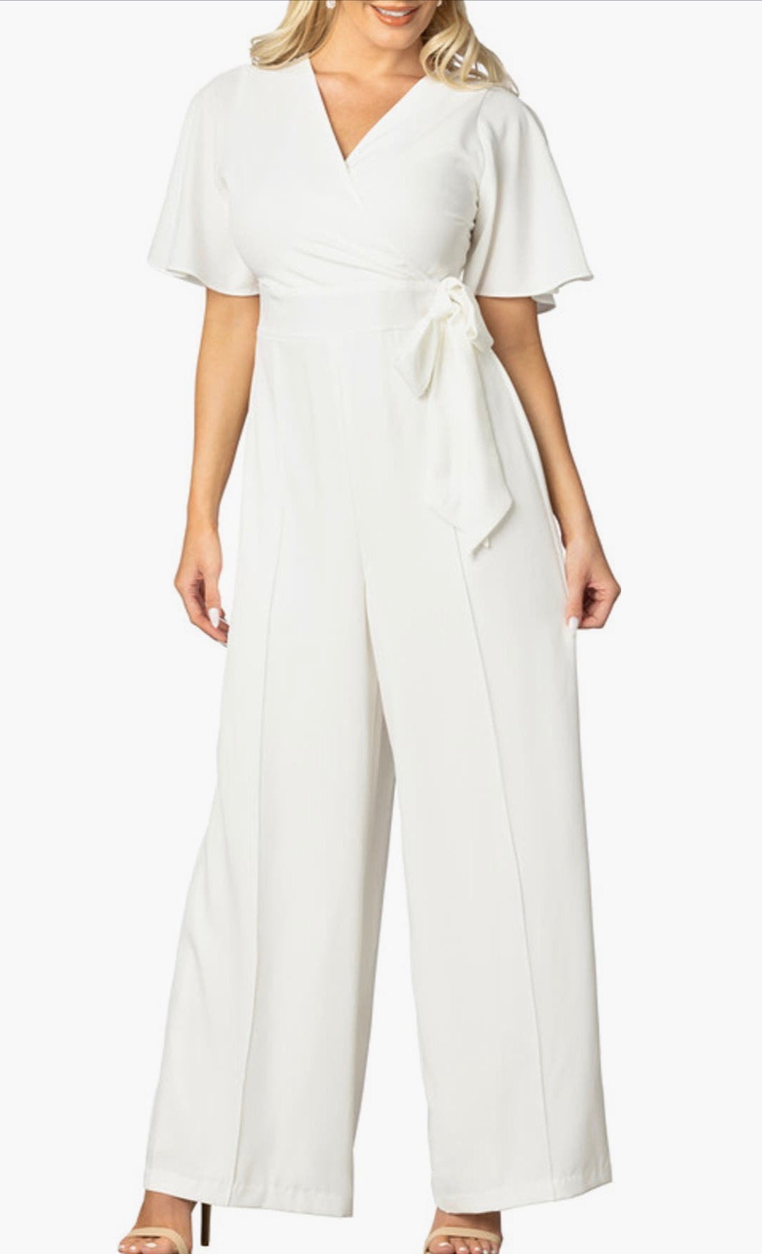 Kiyonna - Karina Crepe Jumpsuit - Plus 1X