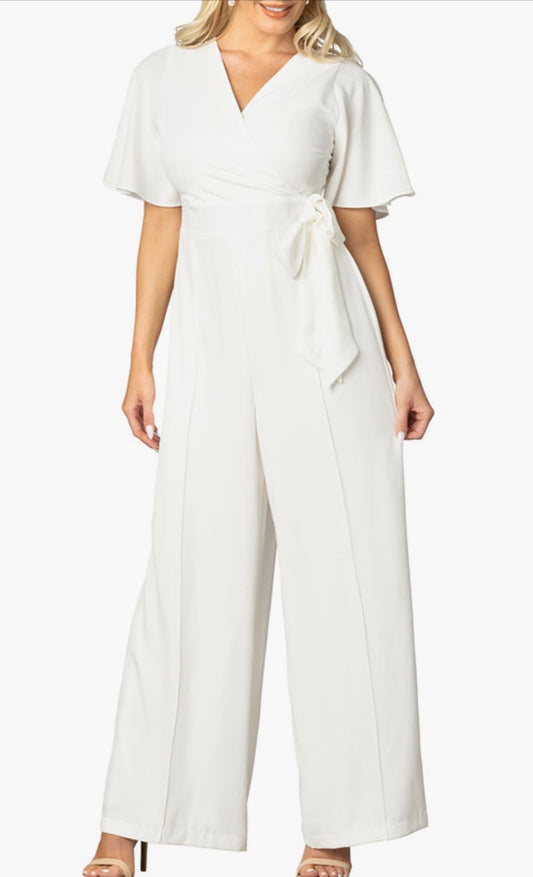 Kiyonna - Karina Crepe Jumpsuit - Plus 1X