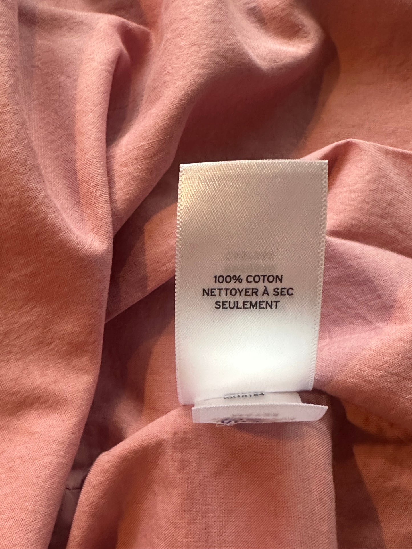 Treasure & Bond Smocked Bodice Strappy Back Cotton Maxi Dress in Pink - Size XL