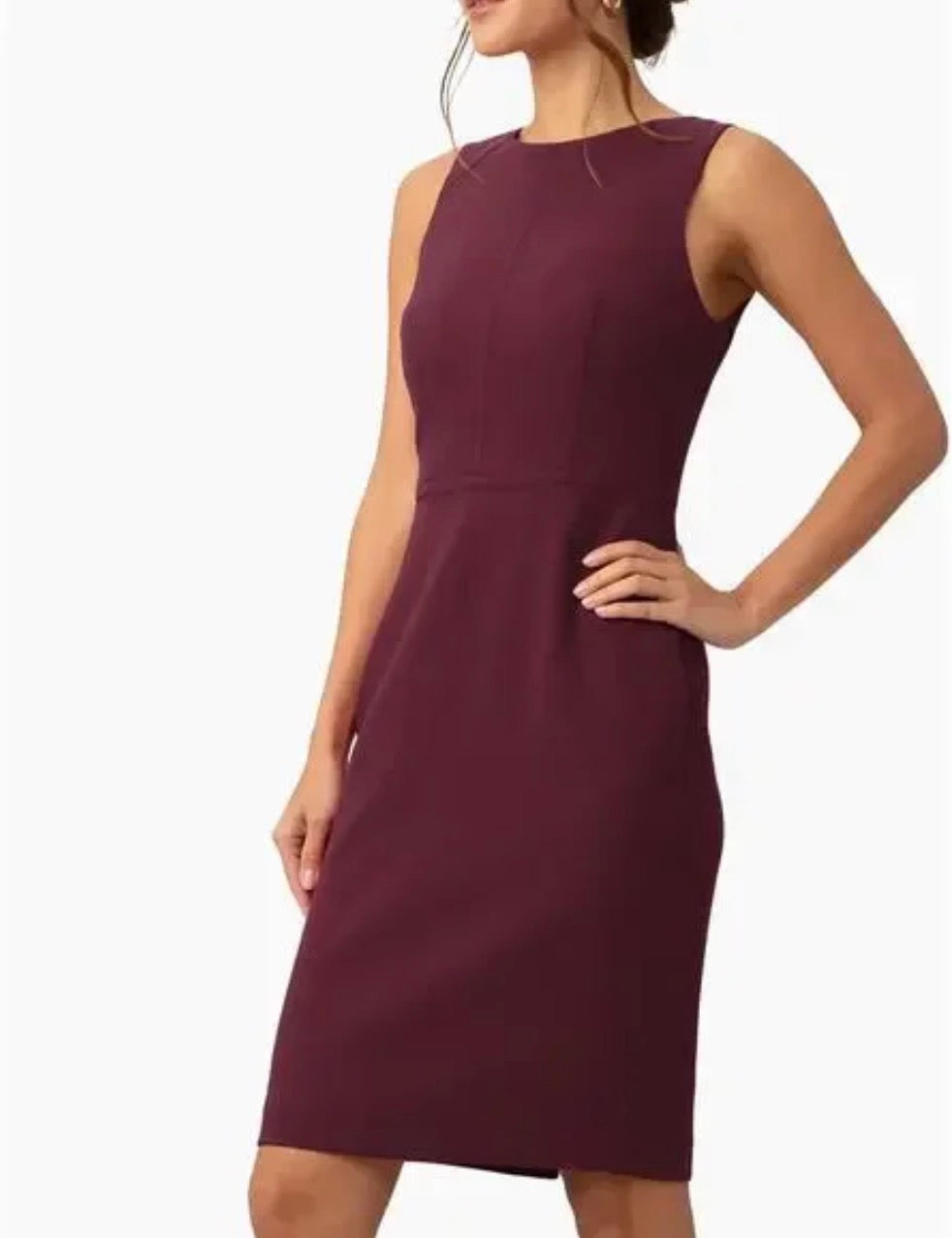 Trina Turk Rouge Dress in Burgundy - Size 4